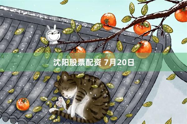 沈阳股票配资 7月20日