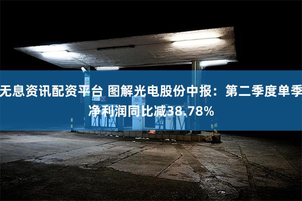 无息资讯配资平台 图解光电股份中报：第二季度单季净利润同比减38.78%