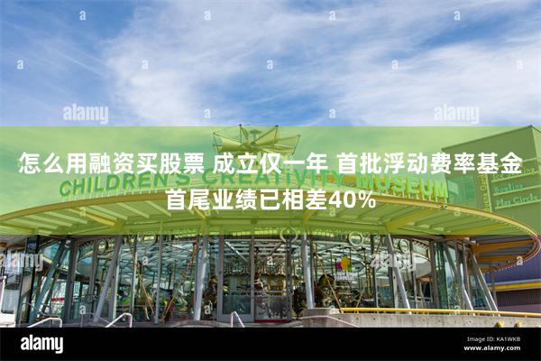 怎么用融资买股票 成立仅一年 首批浮动费率基金首尾业绩已相差40%