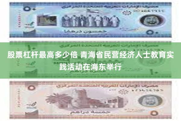 股票杠杆最高多少倍 青海省民营经济人士教育实践活动在海东举行
